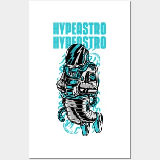 Yoga Astronaut From Space Posters and Art